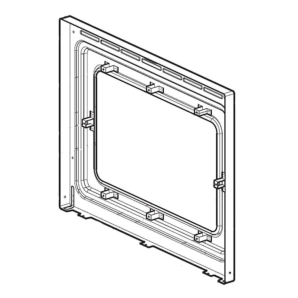 Photo of LG Part #adv34868803, Out Door Frm | 38.40 x 30.60 x 8.40 from Repair Parts Direct
