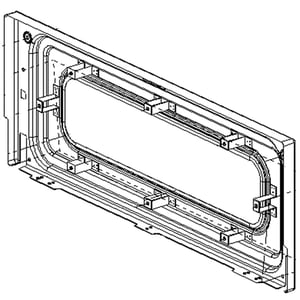 Range Upper Oven Door Glass Frame ADV73686102