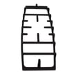 Range Surface Burner Grate, Center AEB74684804