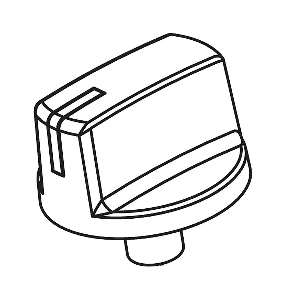 Part #aez74293308, Cooktop Burner Knob
