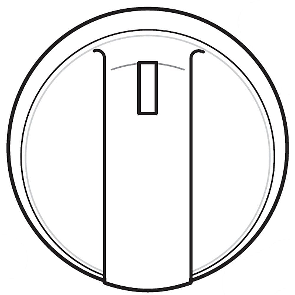 Part #aez74713301, Kenmore Elite Range Surface Burner Knob / 10.00 x 8.00 x 7.00