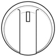 Kenmore Elite Range Surface Burner Knob for Kenmore Elite 72176033610 - Part AEZ74713301