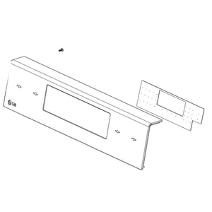 Lg Range Control Panel Assembly AGM30025501