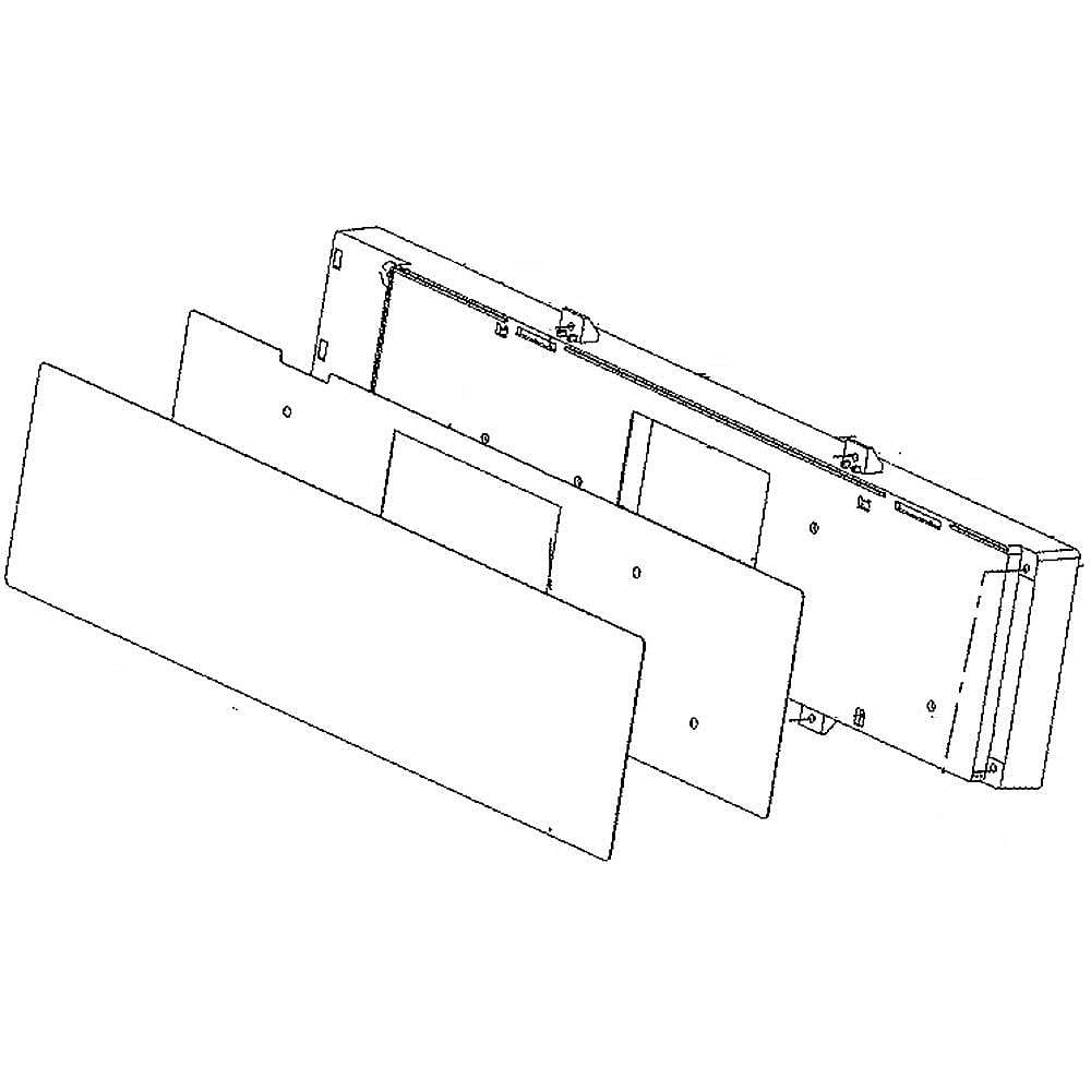 Kenmore Elite Part #agm73329016, Range Control Panel Assembly | 30.68 x 17.26 x 8.68