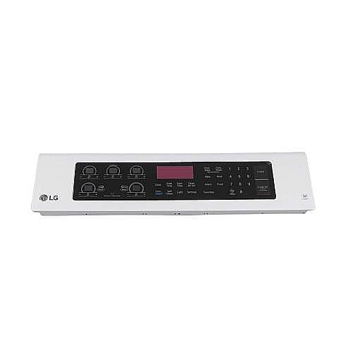 LG Part #agm73551673, Range Control Panel And Overlay | 34.13 x 20.63 x 8.13