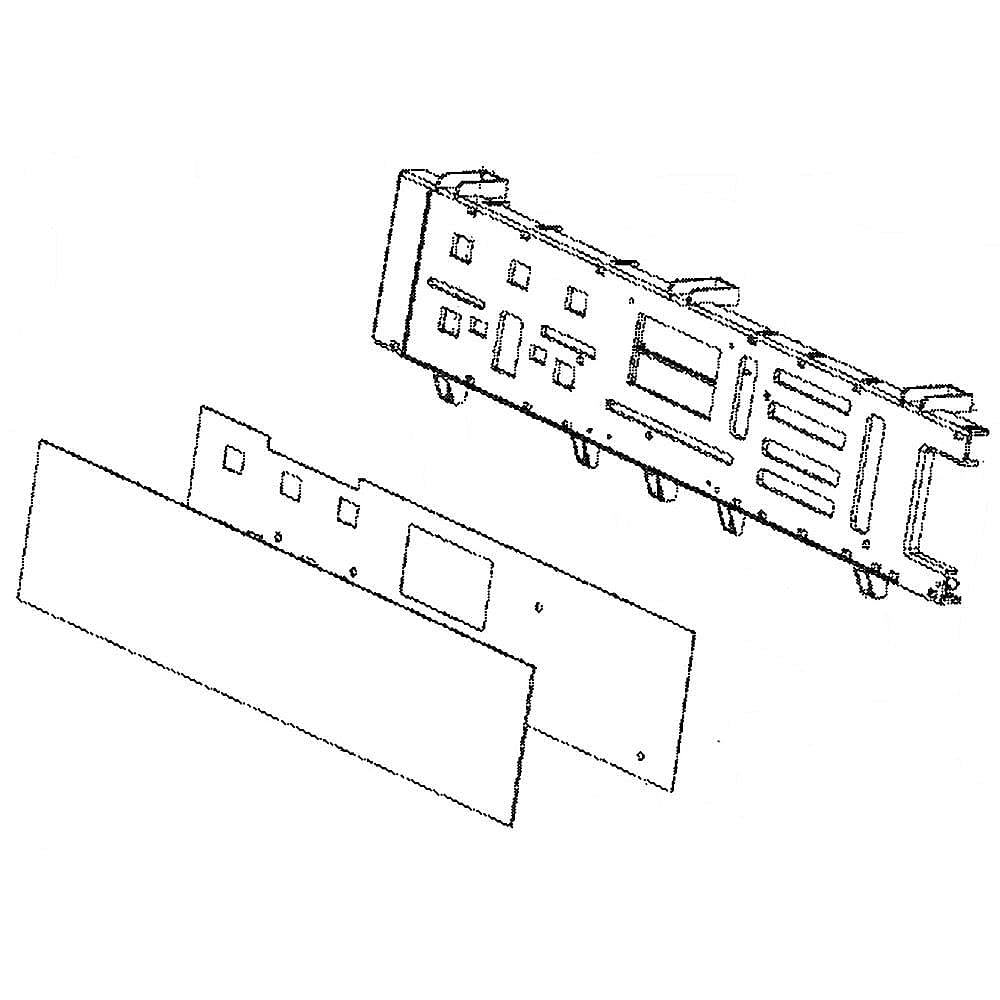 LG Part #agm73570604, Range Touch Control Panel Assembly | 26.00 x 18.00 x 8.50