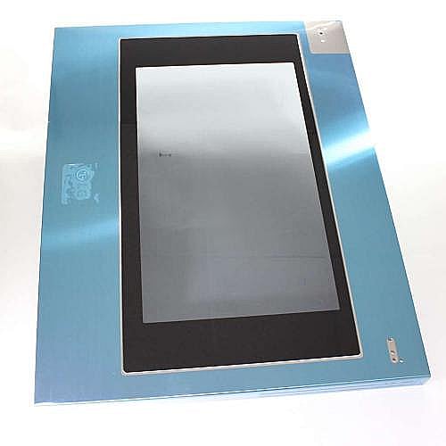 Part #agm75509801, Range Oven Door Outer Panel Assembly