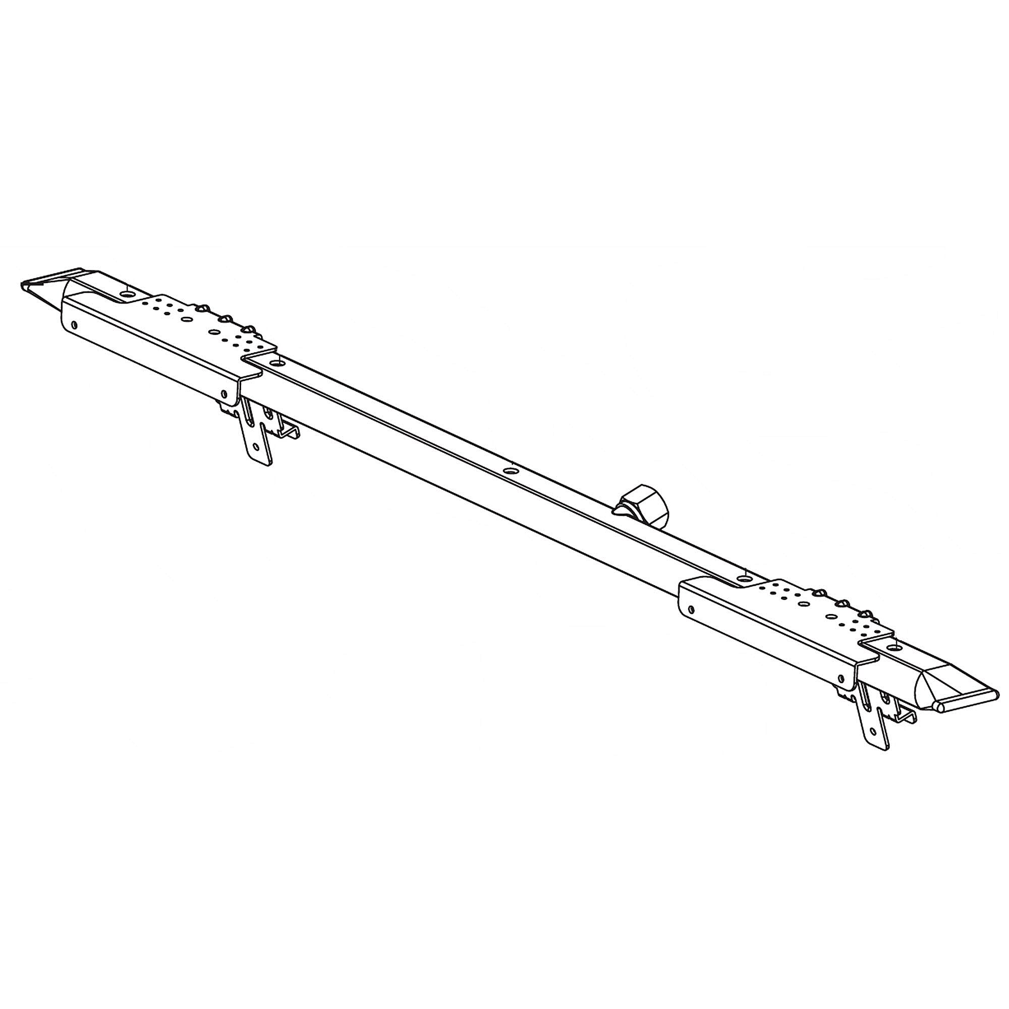 Part #agr30003401, Range Surface Burner Manifold Assembly / 34.56 x 13.22 x 7.11