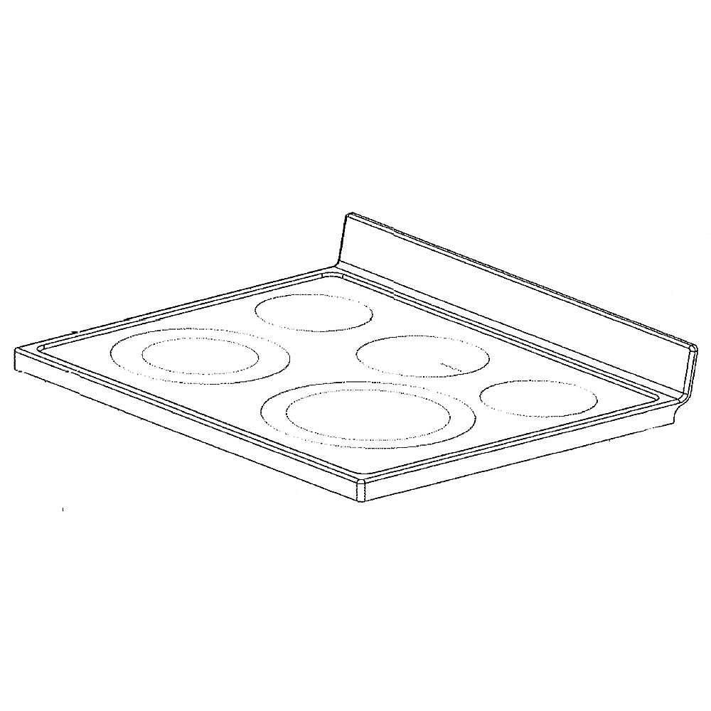 Kenmore Elite Part #agu70894520, Range Main Top | 34.00 x 28.50 x 10.17