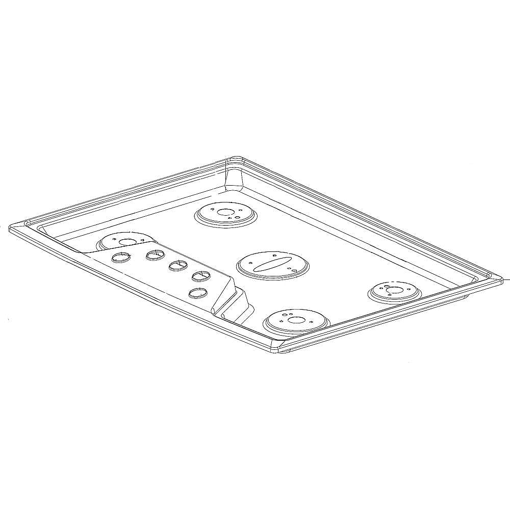 Part #agu73728903, Cooktop Main Top / 39.00 x 28.50 x 6.00