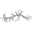 Microwave Wire Harness for LG LCRT2010ST/00 - Part EAD60831201
