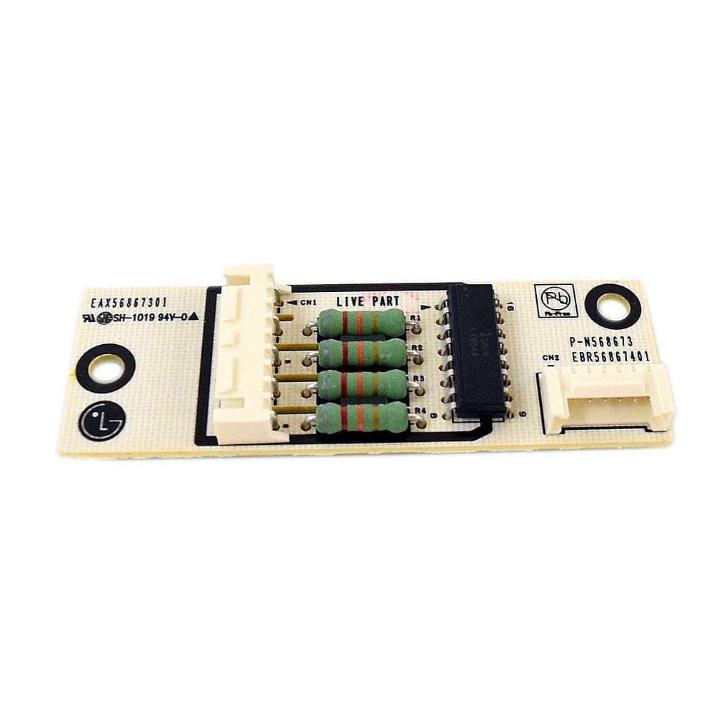 Part #ebr56867401, Cooktop Indicator Light Circuit Board / 13.00 x 11.00 x 2.00