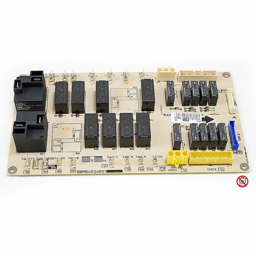 Part #ebr64624603, Wall Oven Power Supply Board / 16.00 x 12.23 x 3.15