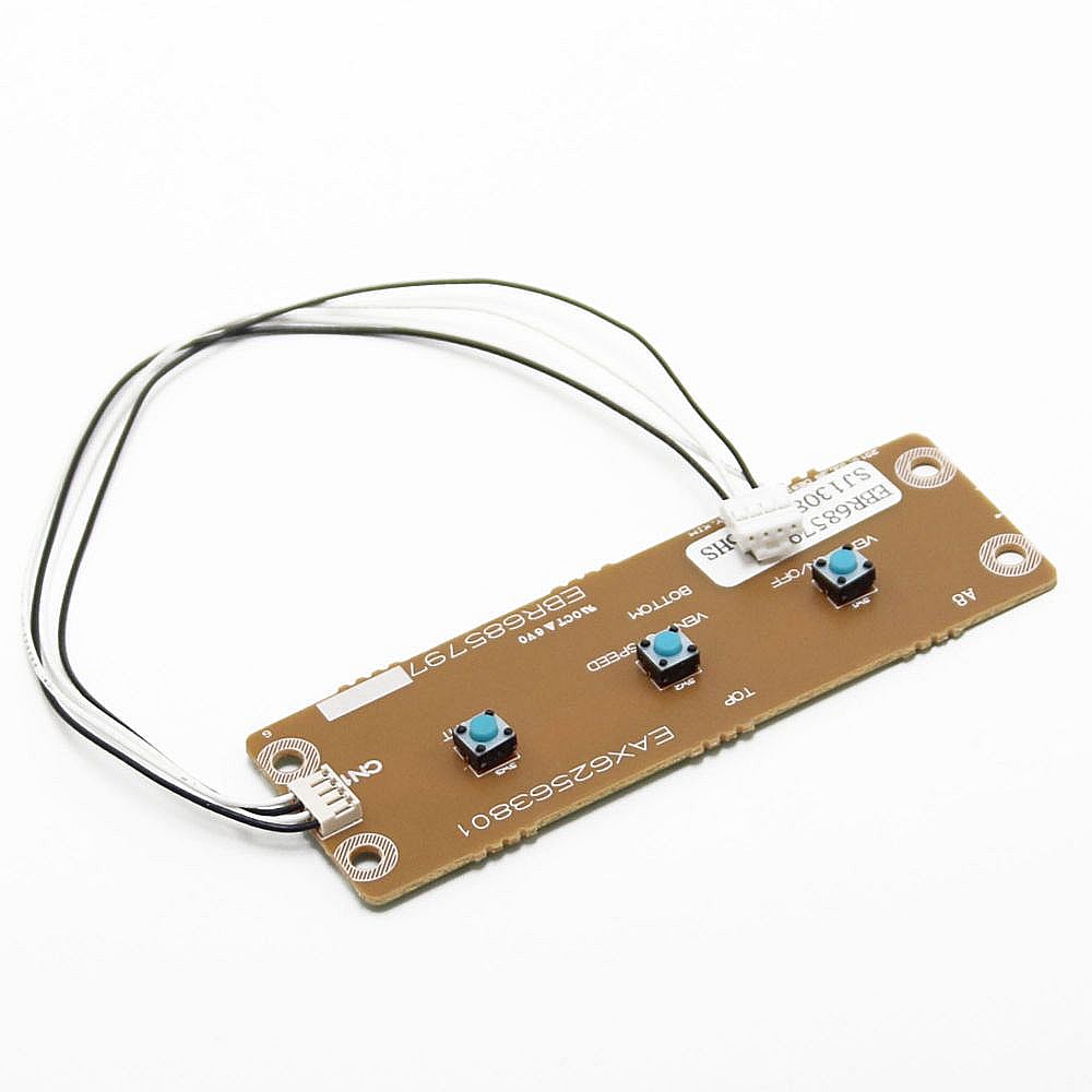 Part #ebr68579701, Microwave Power Control Board Assembly / 4.50 x 3.00 x 0.60