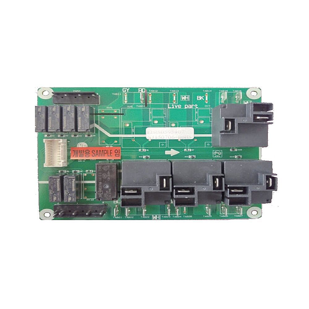Part #ebr80595407, Range Oven Relay Control Board / 14.38 x 10.94 x 4.91