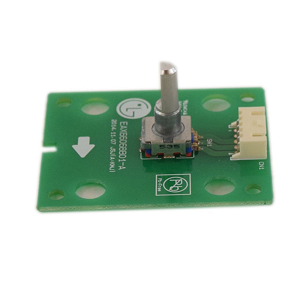 LG Part #ebr80595801, Pcb Assembly, dial | 10.88 x 9.63 x 4.25