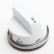 Wht Spr Knob for LG LRG30357SW - Part EBZ37189610