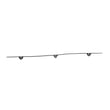 Range Oven Door Outer Panel Support Bracket, Lower for LG LRE3025ST - Part MAZ63478602