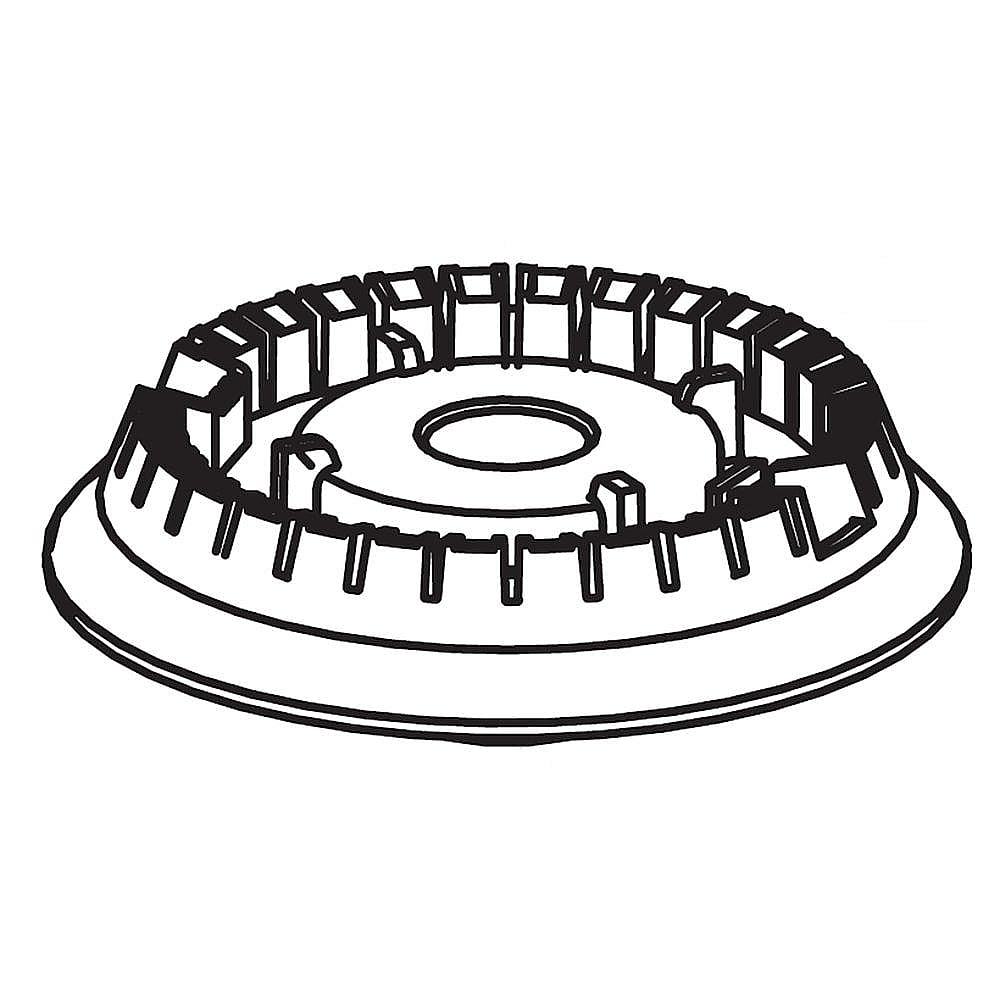 Range Surface Burner Head, Large