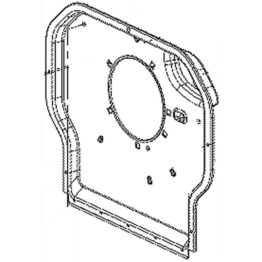 Part #mbn63824301, Case / 26.00 x 18.00 x 8.00