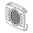 Cover,heater for LG LSSE3030BD/00 - Part MCK68473110