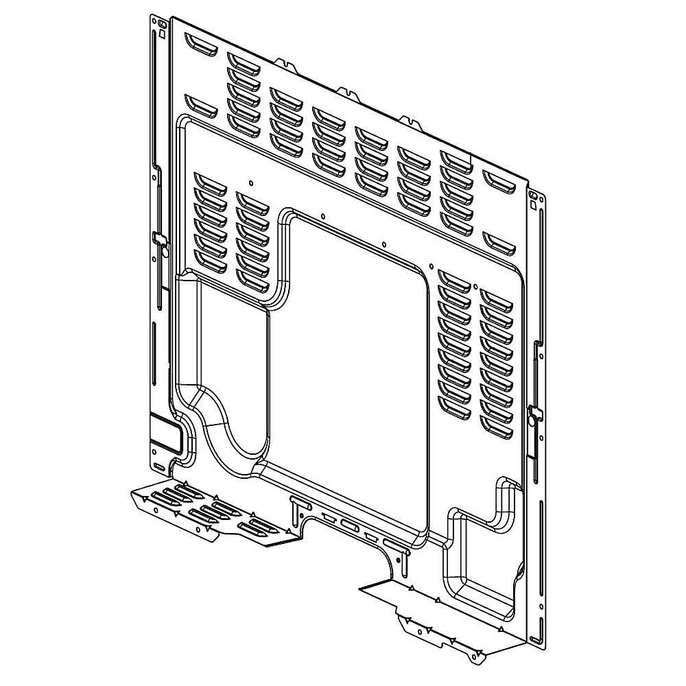 Part #mck71167101, Cover, rear
