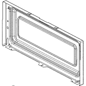 Range Upper Oven Door Glass Frame MDQ64177102