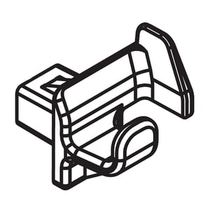 Microwave Cooking Rack Support, Left MEG62698903