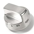 Range Surface Burner Knob for LG LSE3090ST/00 - Part MEY61844901