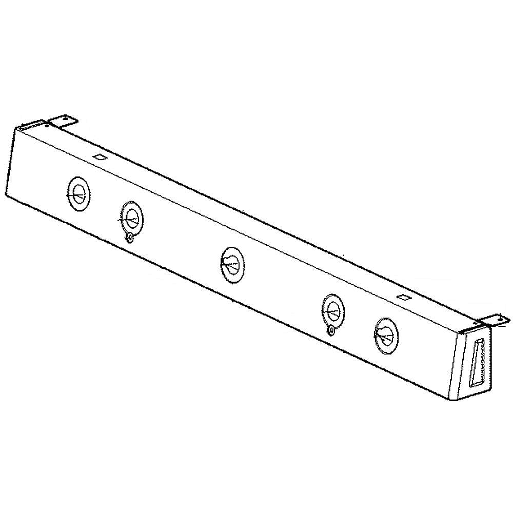Part #mgc61845614, Kenmore Elite Range Surface Burner Control Panel