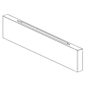 Range Storage Drawer Front Panel MGC63820303