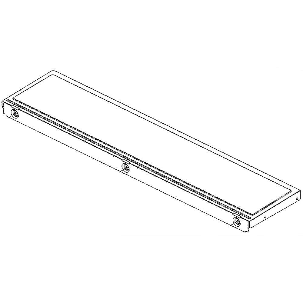 Microwave Slide-Out Hood Top Panel