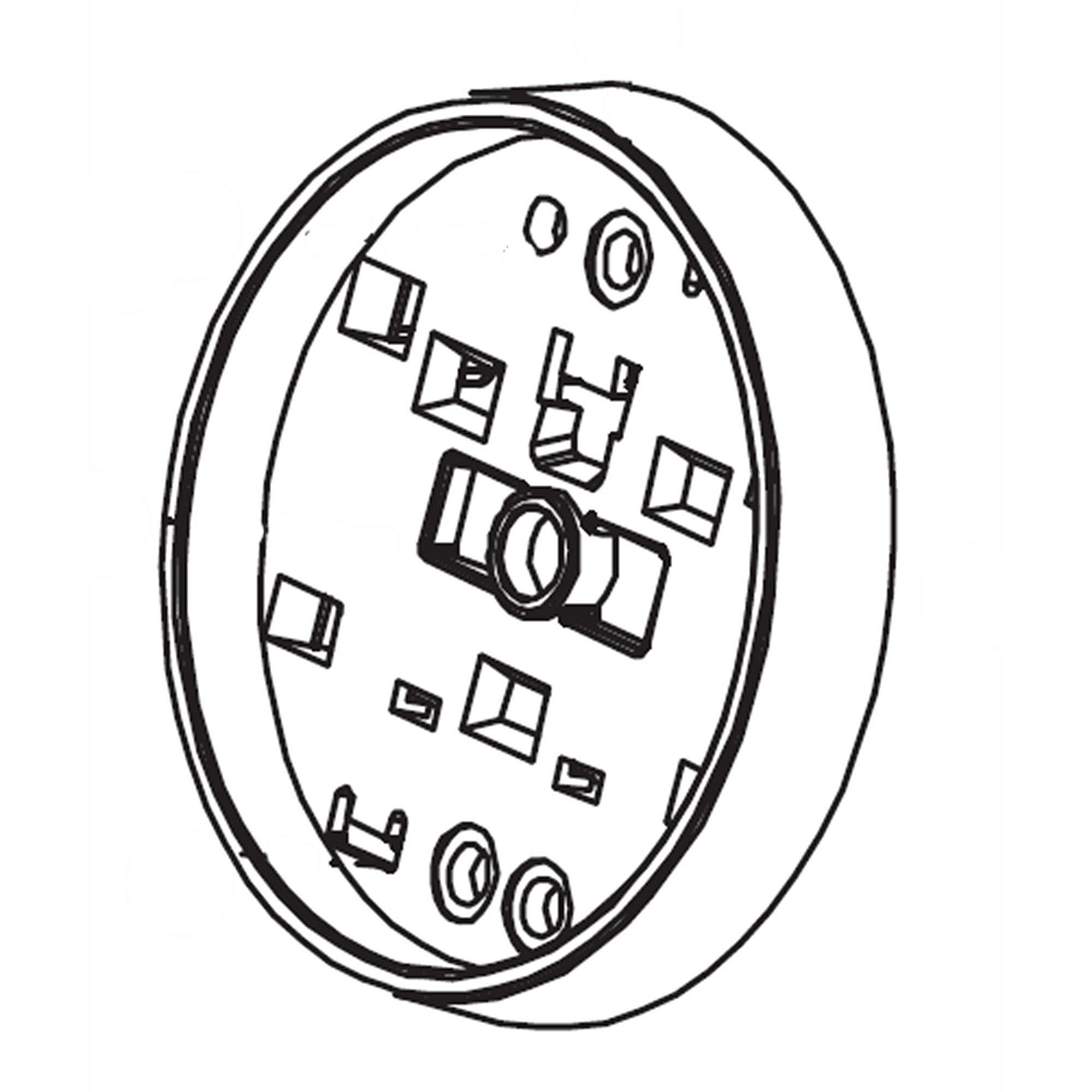 Part #mgz65534601, Ring, knob