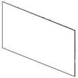 Microwave Door Screen for Kenmore Elite 72179202010 - Part MKC62301102