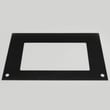 Range Oven Door Outer Panel for LG LDE3037SB - Part MKC62679102