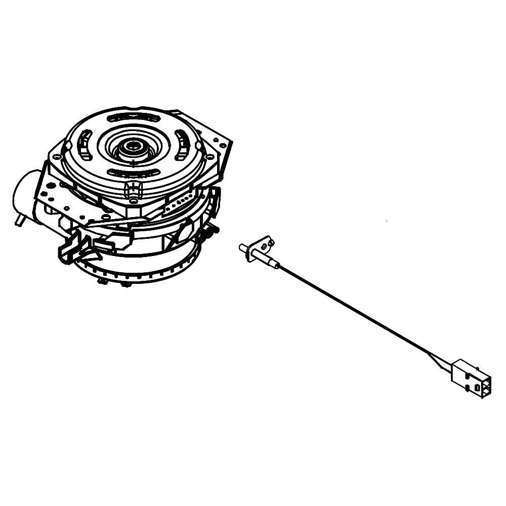Kenmore Elite Dishwasher Circulation Pump ABT72989205 parts Sears