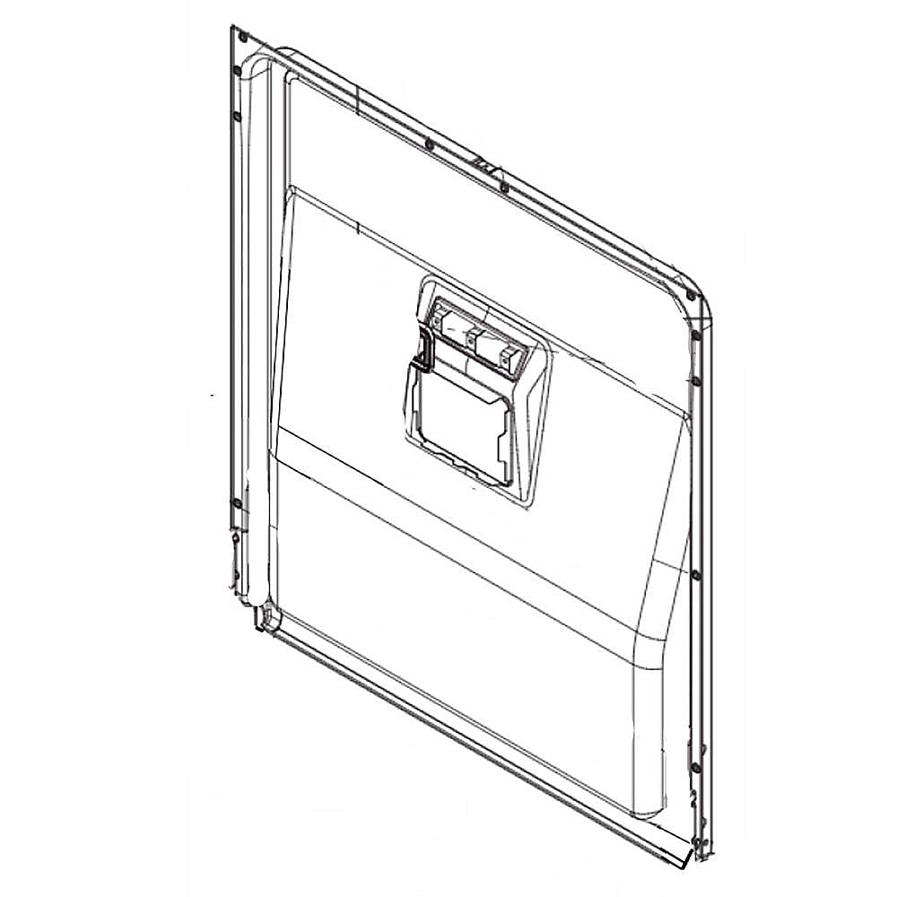 Part #ade73969701, Dishwasher Door Inner Panel / 37.44 x 31.33 x 9.00