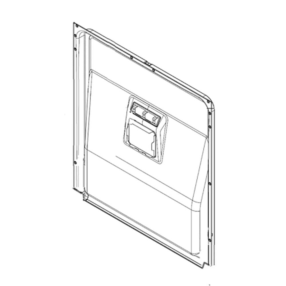 Part #ade73969702, Dishwasher Door Inner Panel / 35.13 x 28.69 x 8.50