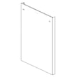 Dishwasher Door Outer Panel for LG LSDTS9882S/00 - Part AGM75570312