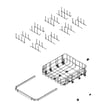 Kenmore Elite Dishwasher Dishrack Assembly for Kenmore Elite 72214673710 - Part AHB73129107