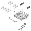 Dishwasher Spray Arm And Upper Dishrack Assembly AHB73129209