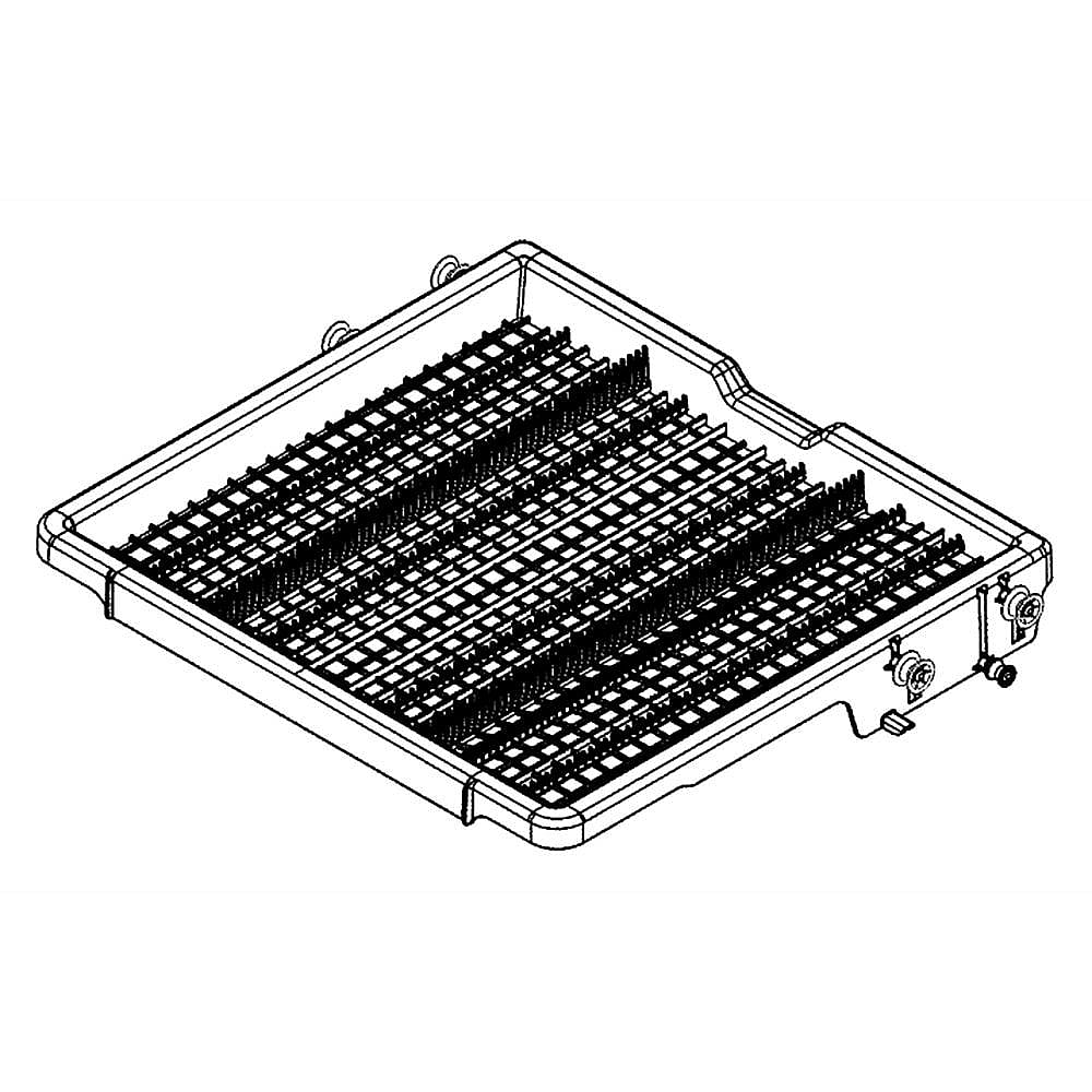 Part #ahb73130101, Dishwasher Third Level Dishrack / 34.18 x 20.66 x 8.10