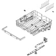 Dishwasher Spray Arm And Upper Dishrack Assembly AHB73249228