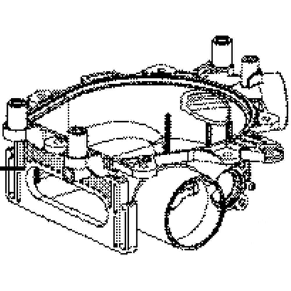 Dishwasher Circulation Pump Housing, Lower