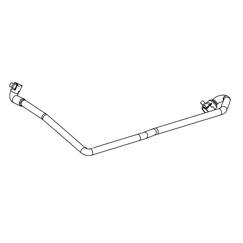 Part #mej63424801, Kenmore Elite Dishwasher Steam Generator Hose / 13.46 x 11.62 x 2.92