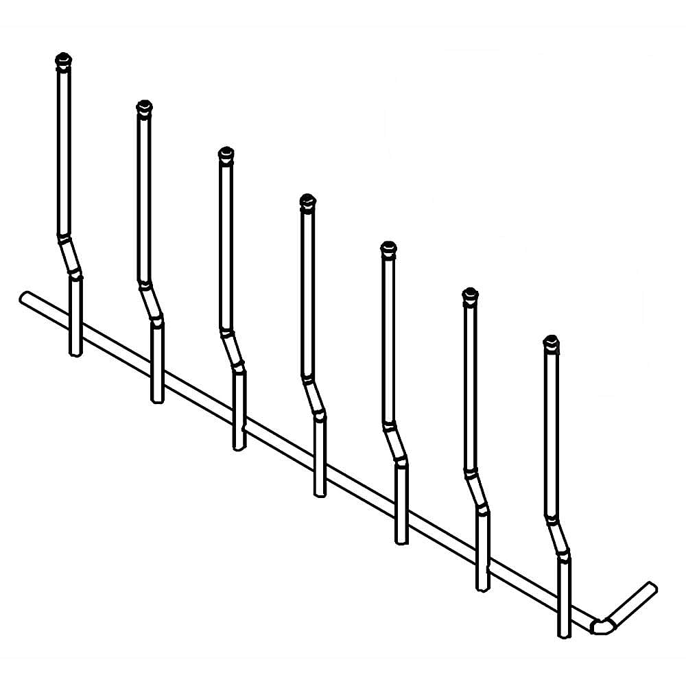 Dishwasher Adjustable Tine Row