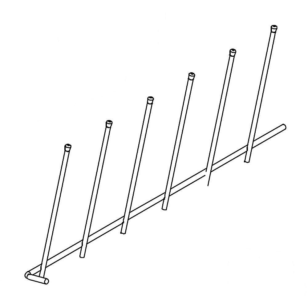 Dishwasher Tine Row
