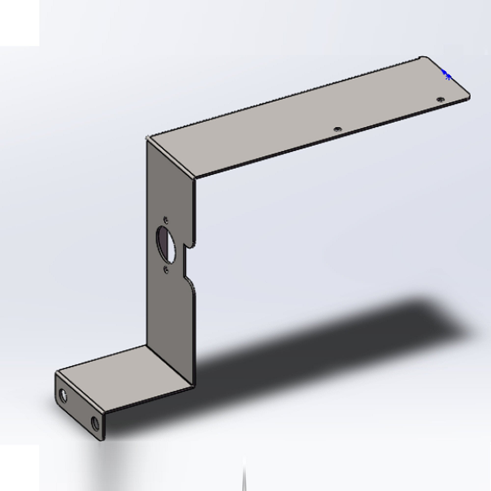 Kenmore Part #04.04.000452-000-A1, Range Bake Burner Orifice Holder | 13.00 x 2.50 x 13.00