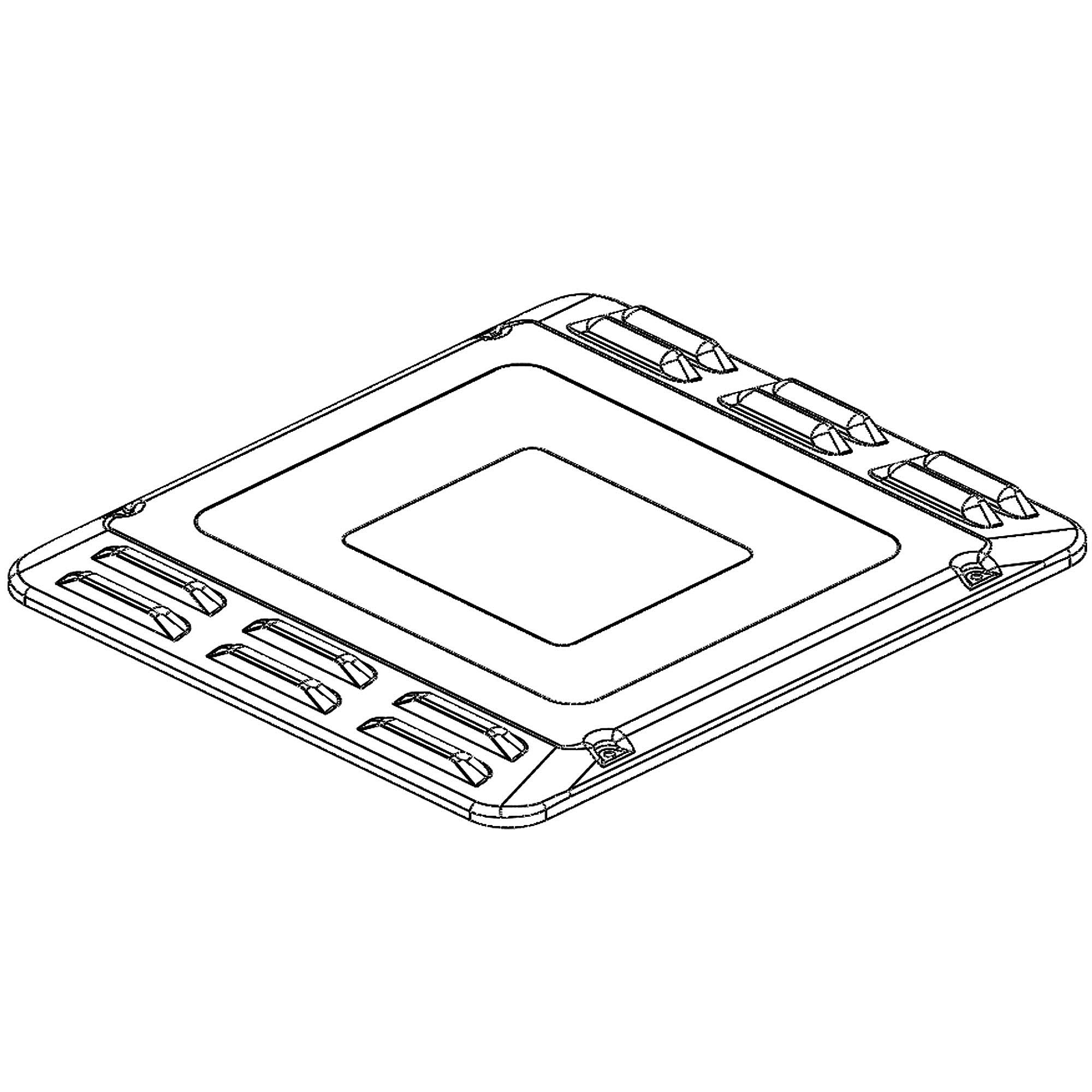 Kenmore Part #21.99.000307-000-A0, Range Oven Bottom Liner | 20.08 x 3.74 x 17.72