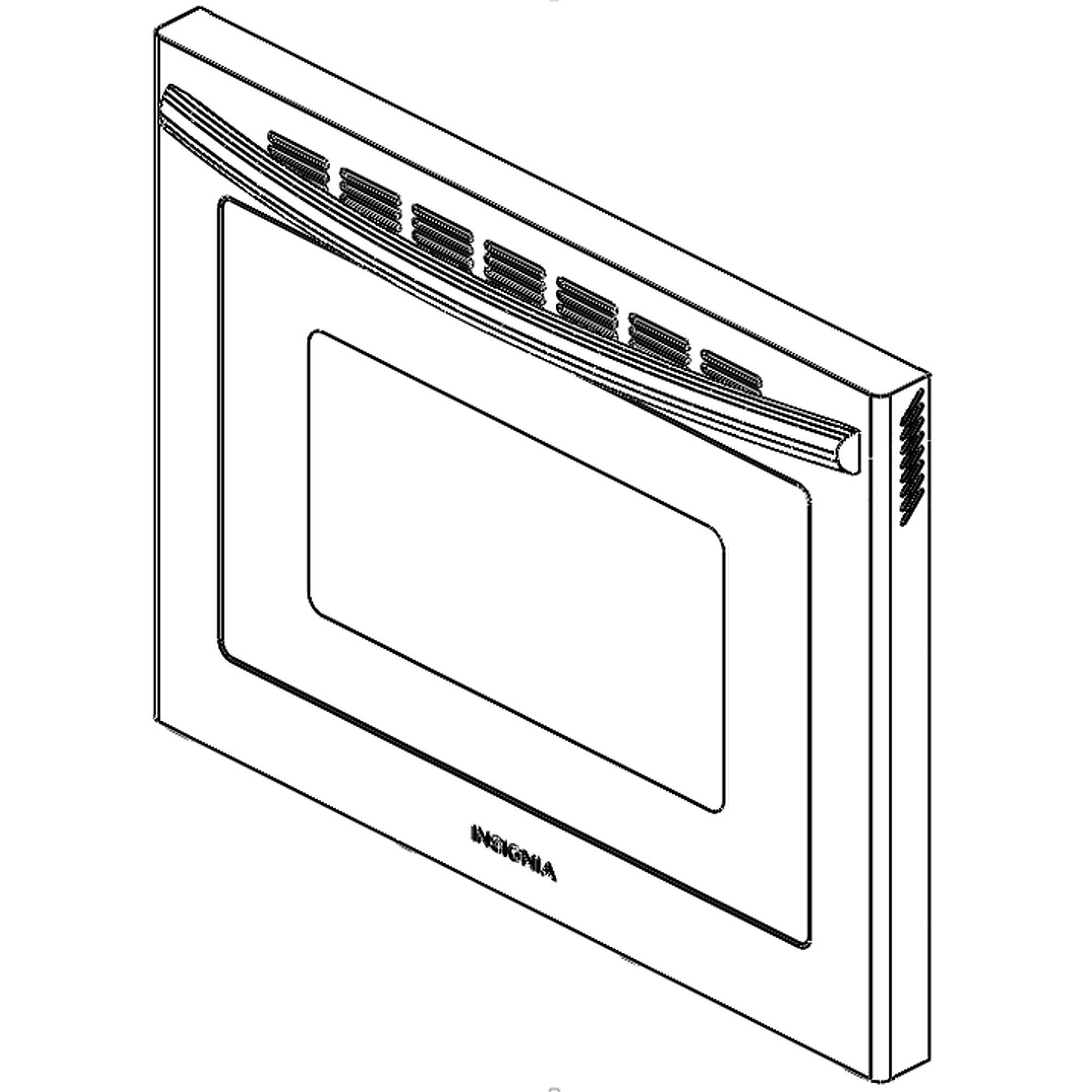 Kenmore Part #21.99.000416-000-A0, Range Oven Door Assembly | 32.68 x 8.27 x 27.56